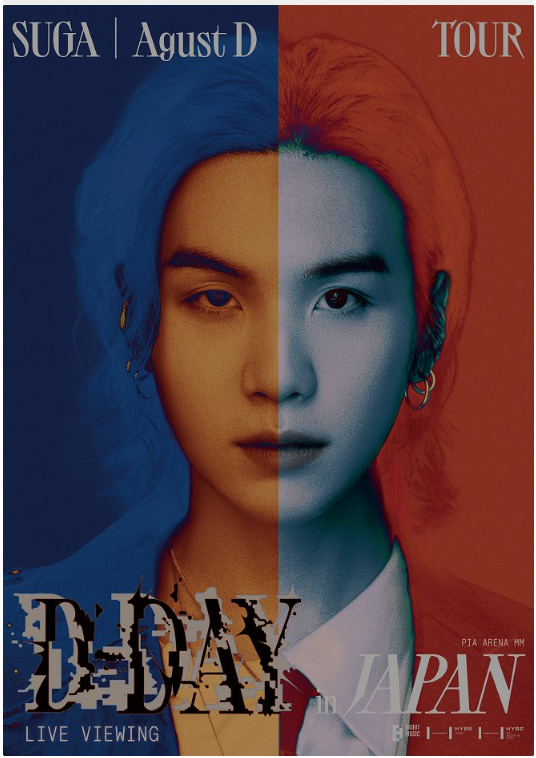 Suga – Agust D Tour „D-Day“ in Japan: Live Viewing  (06/2023)